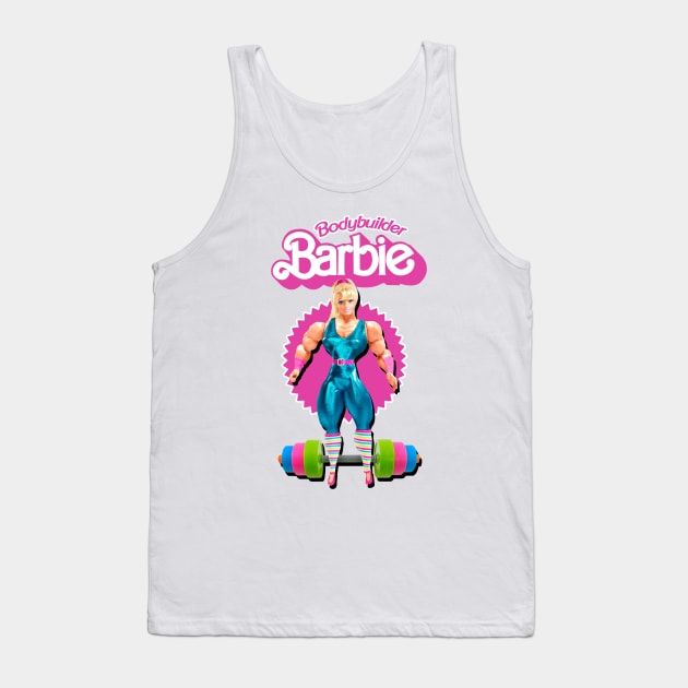 Bodybuilder Barbie Tank Top by Christastic